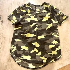 High-Neck running and training shirt